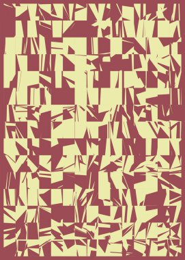 soyut rengarenk çokgen üretken sanat arkaplanı çizimi