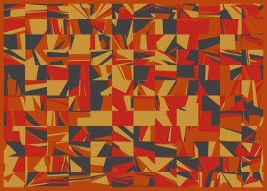 soyut rengarenk çokgen üretken sanat arkaplanı çizimi