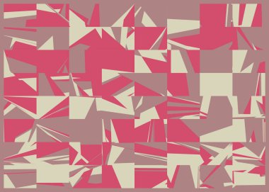 soyut rengarenk çokgen üretken sanat arkaplanı çizimi