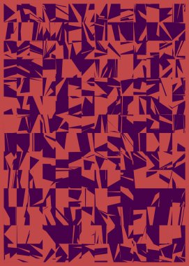 Soyut çokgen arkaplanı, vektör illüstrasyonu