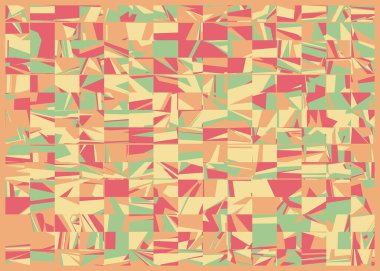 Soyut çokgen arkaplanı, vektör illüstrasyonu