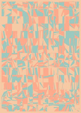 Soyut çokgen arkaplanı, vektör illüstrasyonu