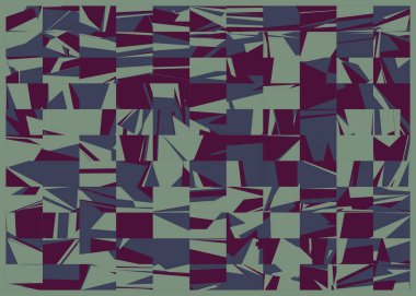 Soyut çokgen arkaplanı, vektör illüstrasyonu