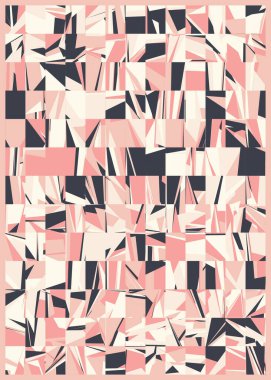 Soyut çokgen arkaplanı, vektör illüstrasyonu