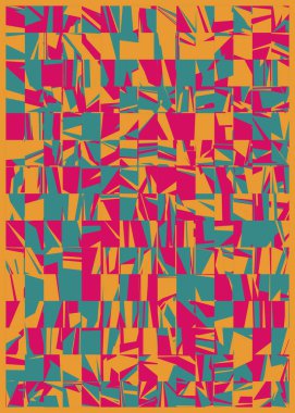 Soyut renkli geometrik arkaplan.