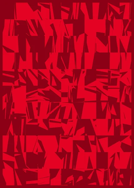 Абстрактна Випадкова Барвиста Багатокутна Генеративна Ілюстрація Мистецького Фону — стоковий вектор