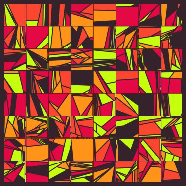 Soyut renkli geometrik arkaplan.