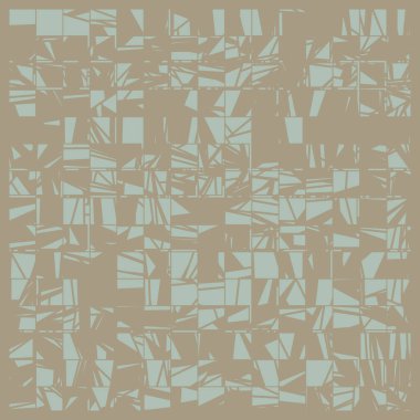 Rastgele renklendirilmiş soyut çokgenler üretken sanat arkaplanı çizimi 