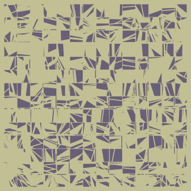 Rastgele renklendirilmiş soyut çokgenler üretken sanat arkaplanı çizimi 