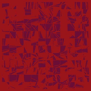 Rastgele renklendirilmiş soyut çokgenler üretken sanat arkaplanı çizimi 