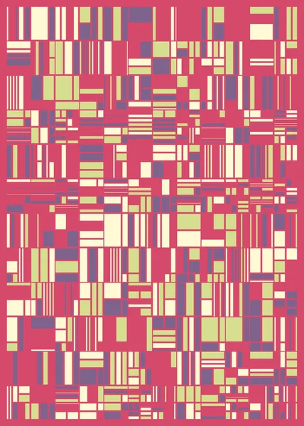 Abstrakt Slumpmässiga Färgade Polygoner Generativ Konst Bakgrund Illustration — Stock vektor