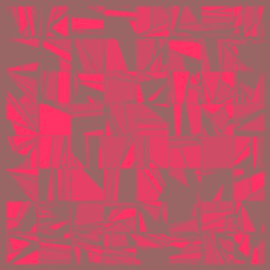 Rastgele renklendirilmiş soyut çokgenler üretken sanat arkaplanı çizimi 