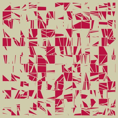Soyut Renk Poligonları Üretken Sanat arkaplan illüstrasyonu
