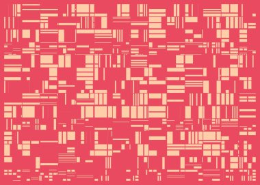 Soyut Renk Poligonları Üretken Sanat arkaplan illüstrasyonu