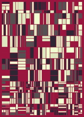 Soyut Renk Poligonları Üretken Sanat arkaplan illüstrasyonu