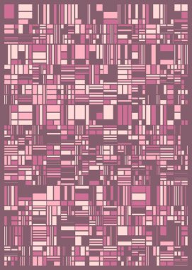 Rastgele renklendirilmiş soyut çokgenler üretken sanat arkaplanı çizimi 