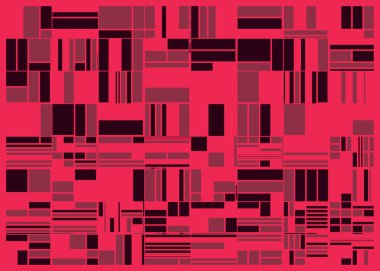 Rastgele renklendirilmiş soyut çokgenler üretken sanat arkaplanı çizimi 