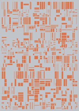 Rastgele renklendirilmiş soyut çokgenler üretken sanat arkaplanı çizimi 