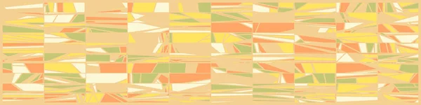 Abstrakte Zufällige Farbe Poligone Generative Kunst Hintergrundillustration — Stockvektor