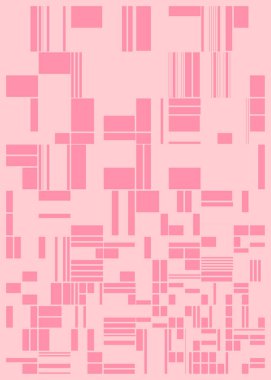 Rastgele renklendirilmiş soyut çokgenler üretken sanat arkaplanı çizimi 