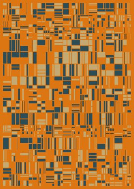 Rastgele renklendirilmiş soyut çokgenler üretken sanat arkaplanı çizimi 