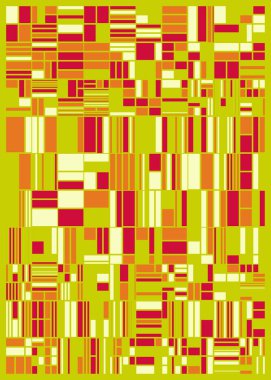 Rastgele renklendirilmiş soyut çokgenler üretken sanat arkaplanı çizimi 