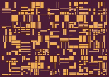 Soyut Renk Poligonları Üretken Sanat arkaplan illüstrasyonu