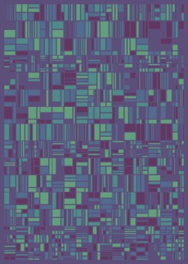 Soyut Renk Poligonları Üretken Sanat arkaplan illüstrasyonu