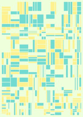 Soyut Renk Poligonları Üretken Sanat arkaplan illüstrasyonu