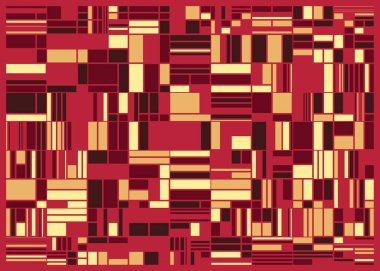 Soyut Renk Poligonları Üretken Sanat arkaplan illüstrasyonu