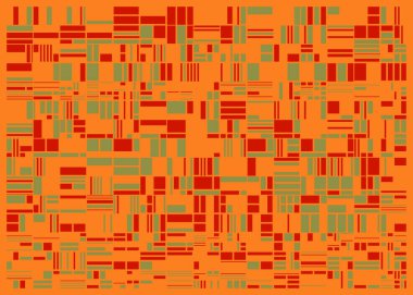 Soyut Renk Poligonları Üretken Sanat arkaplan illüstrasyonu