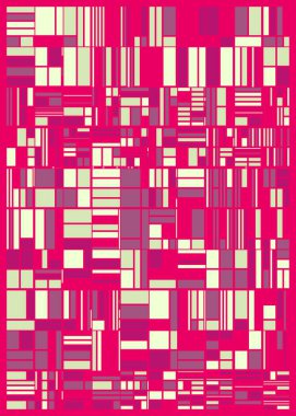 Soyut Renk Poligonları Üretken Sanat arkaplan illüstrasyonu