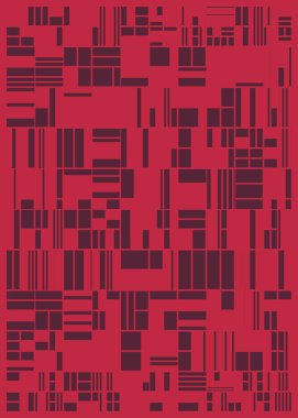 Soyut Renk Poligonları Üretken Sanat arkaplan illüstrasyonu