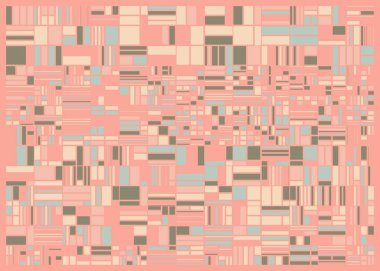 Soyut Renk Poligonları Üretken Sanat arkaplan illüstrasyonu