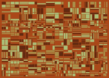 Soyut Renk Poligonları Üretken Sanat arkaplan illüstrasyonu