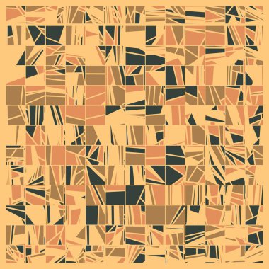 Soyut Renk Poligonları Üretken Sanat arkaplan illüstrasyonu