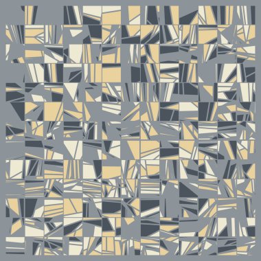 Soyut Renk Poligonları Üretken Sanat arkaplan illüstrasyonu