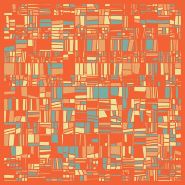 Soyut Renk Poligonları Üretken Sanat arkaplan illüstrasyonu