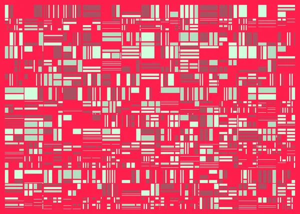 Illustration Abstraite Fond Art Génératif Polygones Couleur Aléatoire — Image vectorielle