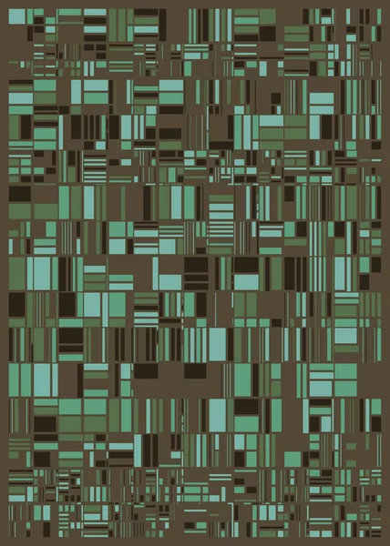 Абстрактные Случайные Зеленые Многоугольники — стоковый вектор