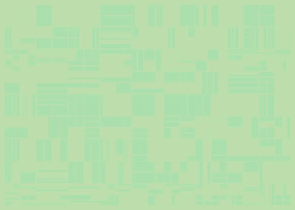 Sammendrag Tilfeldige Grønne Polygoner Generativ Bakgrunnsillustrasjon – stockvektor