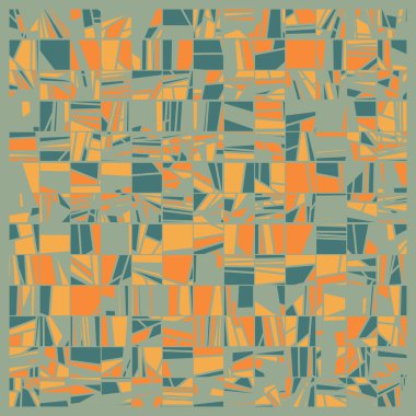 Soyut Renk Poligonları Üretken Sanat arkaplan illüstrasyonu