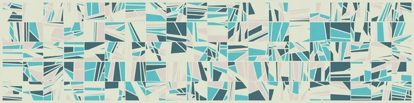Abstract Willekeurig Gekleurde Veelhoeken Generatieve Kunst Achtergrond Illustratie — Stockvector