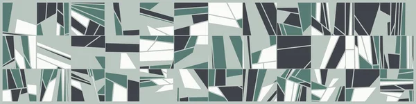 Abstraktní Náhodné Barevné Mnohoúhelníky Generativní Umění Pozadí Ilustrace — Stockový vektor