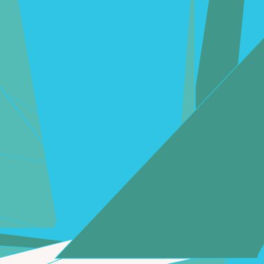 Rastgele renklendirilmiş soyut çokgenler üretken sanat arkaplanı çizimi 