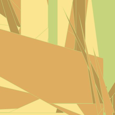 Rastgele renklendirilmiş soyut çokgenler üretken sanat arkaplanı çizimi 