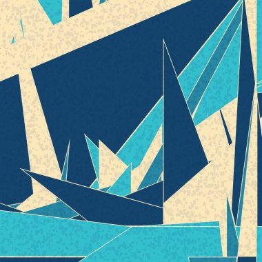 Soyut renkli geometrik arkaplan.