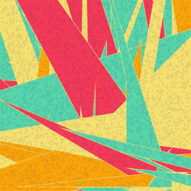 Soyut renkli geometrik arkaplan.