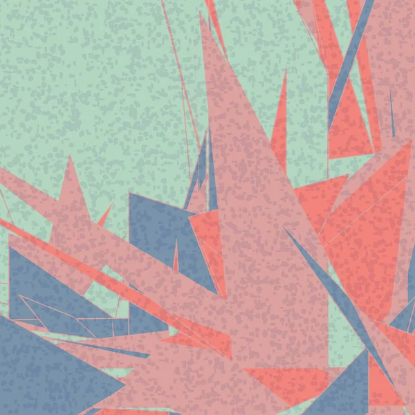 Fond Géométrique Coloré Abstrait — Image vectorielle