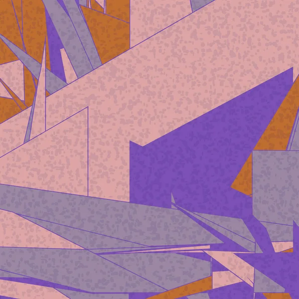 Fond Géométrique Coloré Abstrait — Image vectorielle